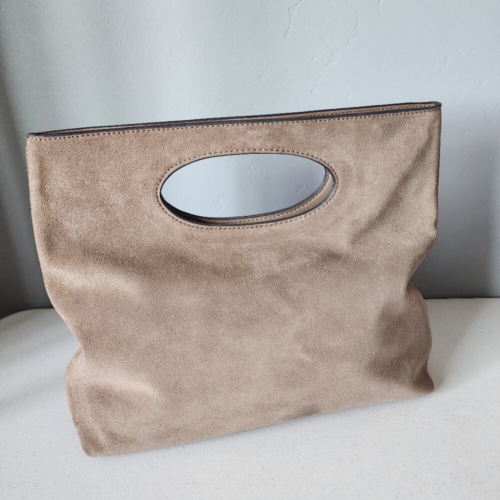 Banana Republic Suede Bag "Euc" View 5